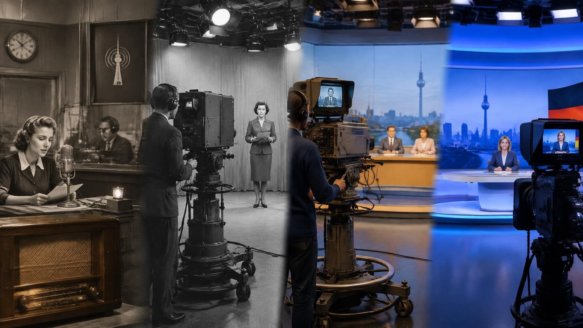 german television studio evolution